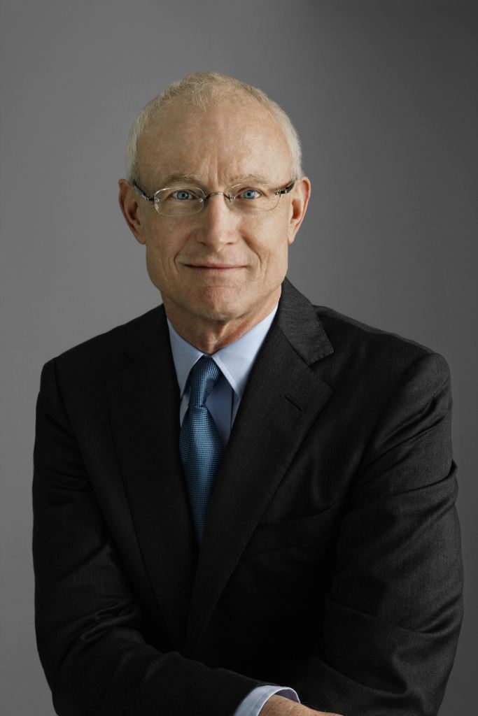 Portrait of Michael Porter, the Harvard Business School professor who developed the Five Forces framework